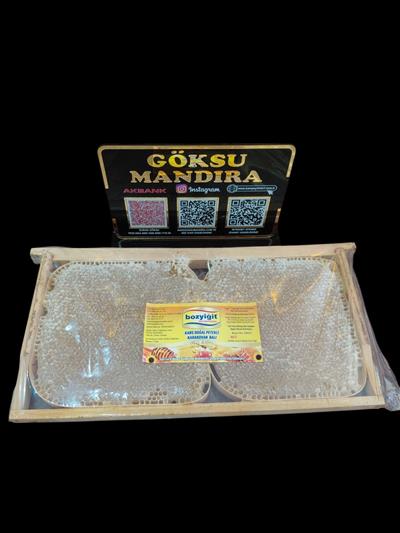 BOZYİĞİT KARS DOĞAL PETEKLİ KARAKOVAN BALI  3 KG