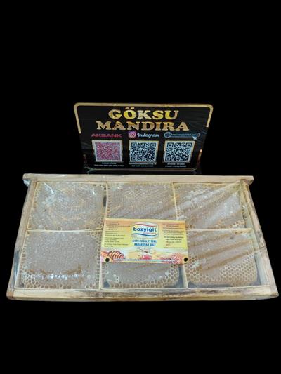 BOZYİĞİT KARS DOĞAL PETEKLİ KARAKOVAN BALI 3 KG