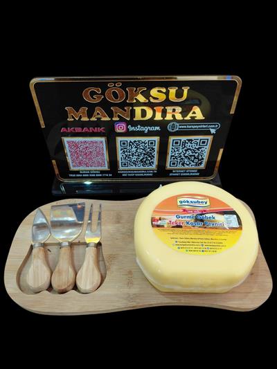 GÖKSUBEY GURME GÖBEK TEKER KAŞAR 1 KG VAKUMLU