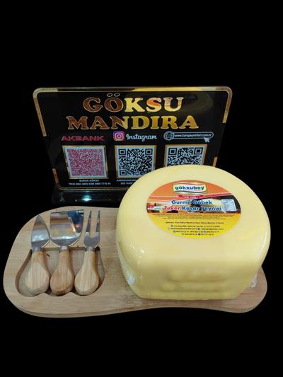 GÖKSUBEY GURME GÖBEK TEKER KAŞAR 2 KG VAKUMLU