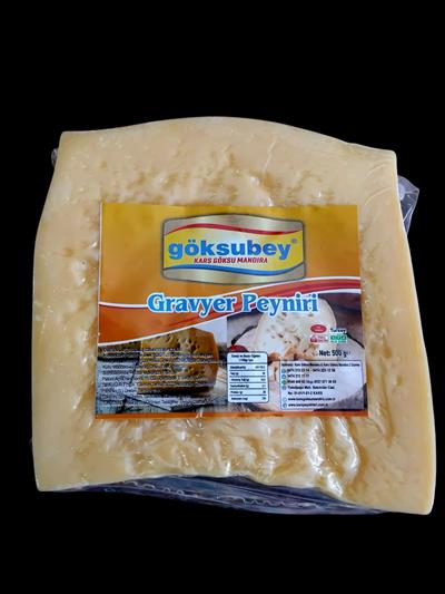 GÖKSUBEY GURME GRAVYER PEYNİRİ BOĞATEPE 500 GR ( MAYIS ESKİSİ)