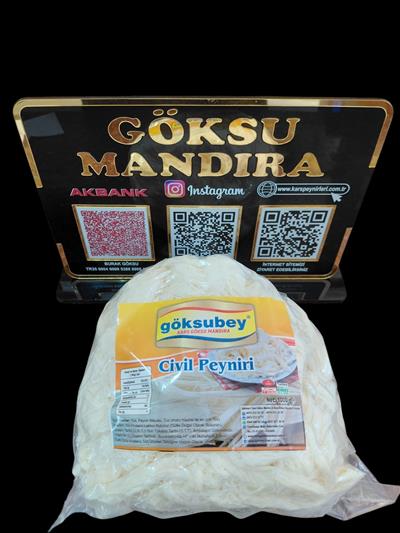 GÖKSUBEY GURME CİVİL PEYNİRİ 1 KG VAKUM POŞET